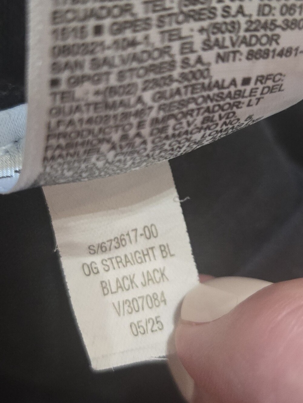 Old Navy Black OG Straight High-Rise Casual Everyday Basic Jeans, Size 10 - Picture 8 of 8